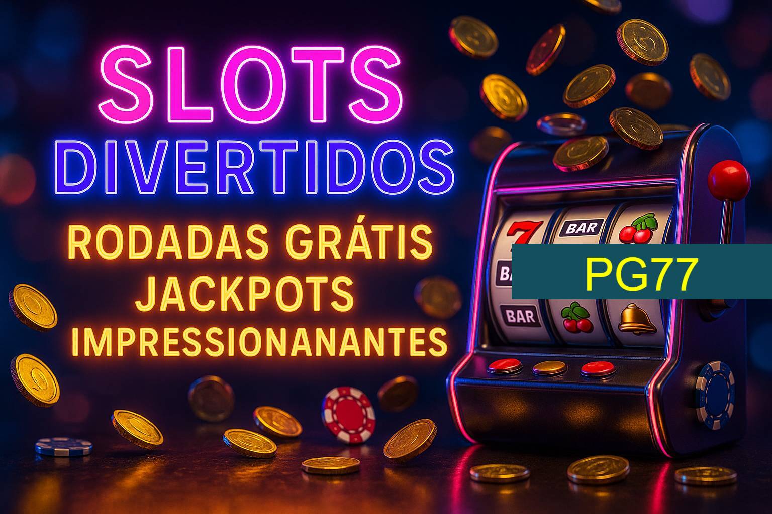 Diversos jogos de caça-níqueis